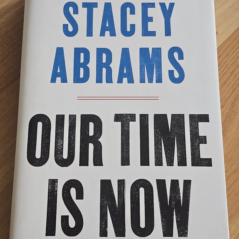 Stacey Abrams 'Our Time Is Now' Book